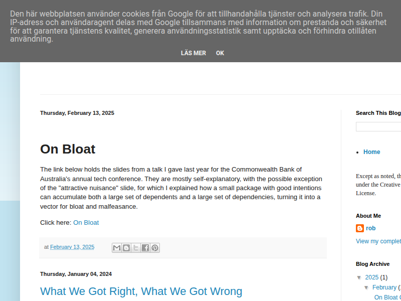 Screenshot of http://commandcenter.blogspot.com/