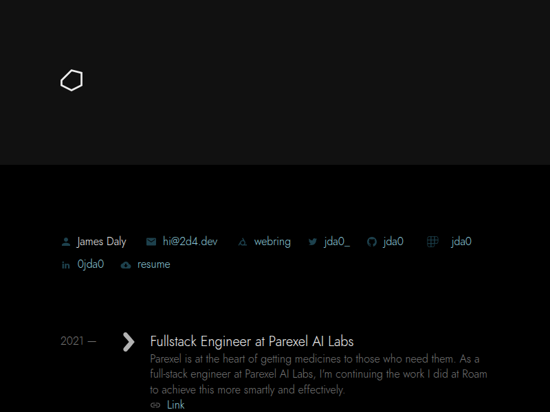 Screenshot of http://2d4.dev/