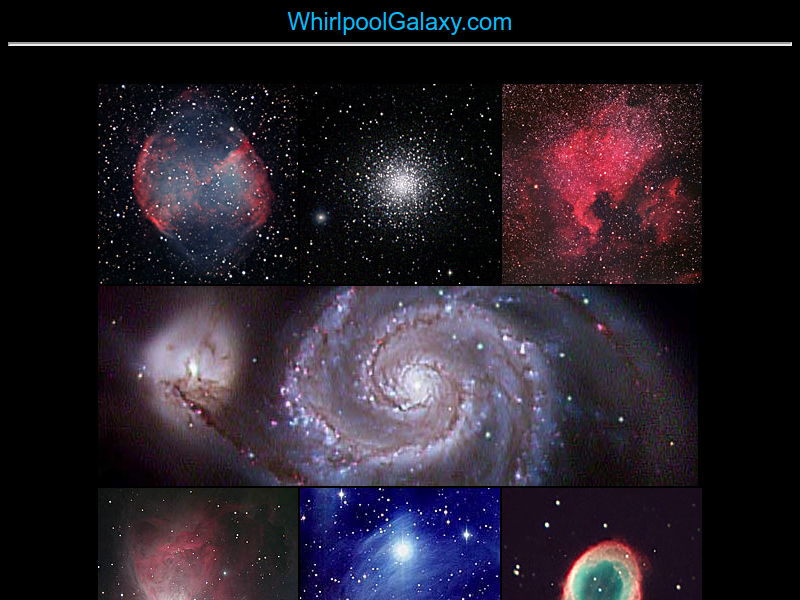 Screenshot of http://www.whirlpoolgalaxy.com/