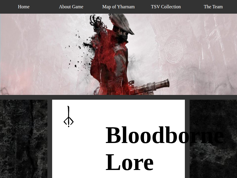 Screenshot of http://bloodborne.newtfire.org/