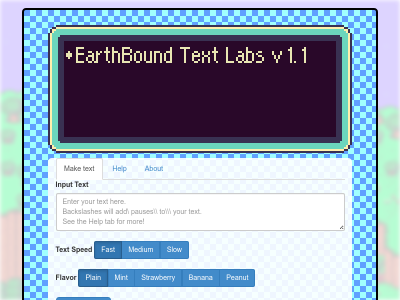 Screenshot of http://www.earthboundtext.com/